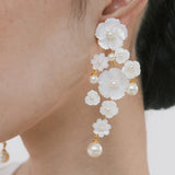 Jennifer Behr - Maxine Earrings -- Mother Of Pearl