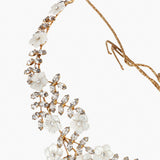Jennifer Behr - Vivienne Tiara -- Crystal Antique Gold