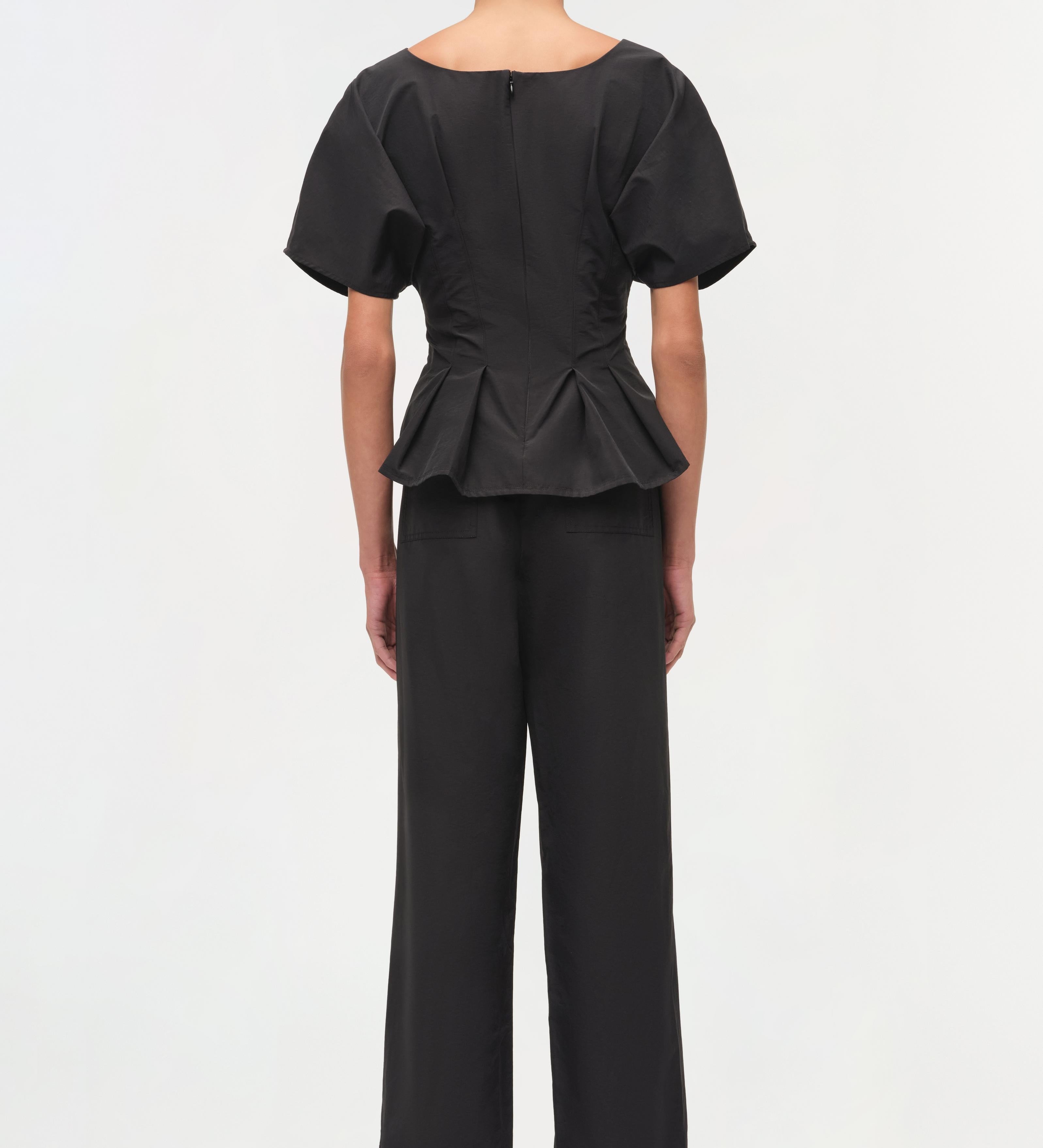 Simkhai - Rozen Cotton Faille Top