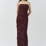 Simkhai - Serafina Strapless Embellished Gown