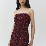 Simkhai - Serafina Strapless Embellished Gown