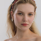 Jennifer Behr - Kendall Headband -- Black Diamond