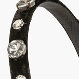 Jennifer Behr - Kendall Headband -- Black Diamond