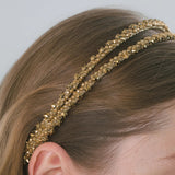 Jennifer Behr - Anya Headband -- Dorado