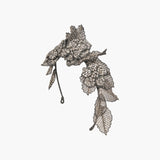 Jennifer Behr - Casablanca Headband -- Black Diamond