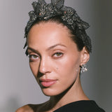 Jennifer Behr - Casablanca Headband -- Black Diamond