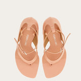 Ferragamo - Heeled sandal with ribbon