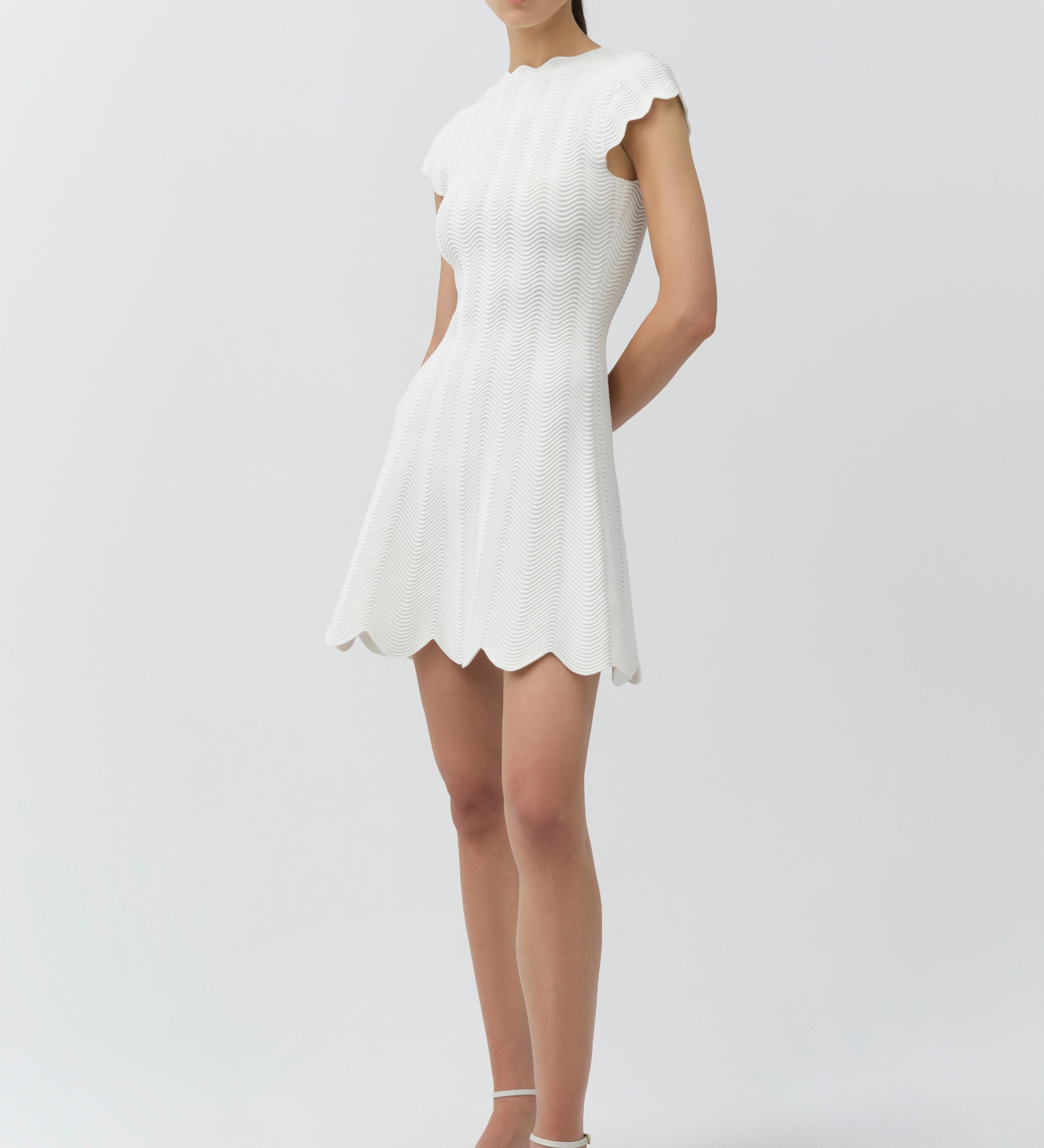 Simkhai - Evalynn Wavy Knit Mini Dress