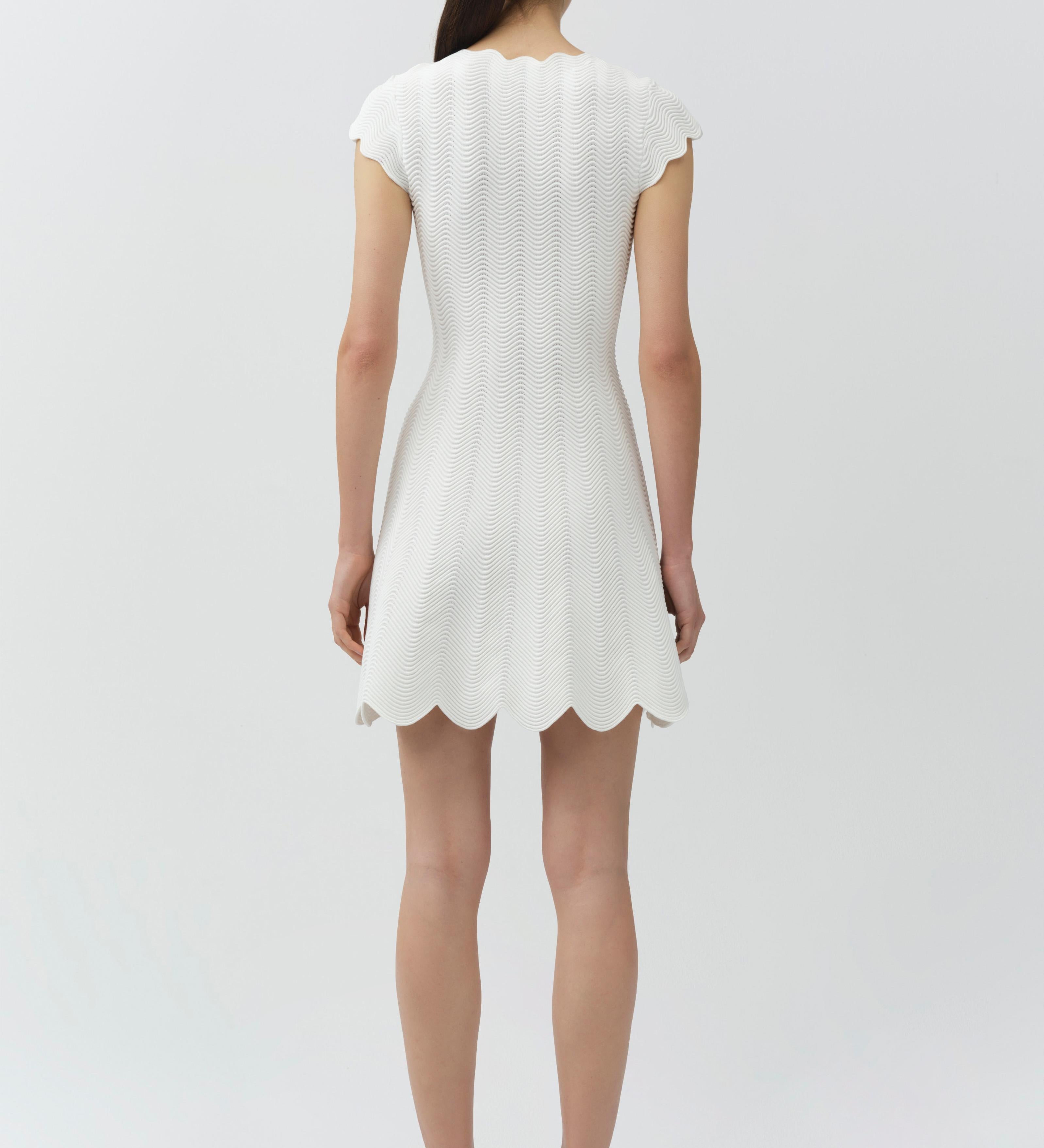 Simkhai - Evalynn Wavy Knit Mini Dress