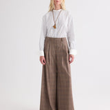 TWP - Avery Pant in Glen Plaid Wool Flannel