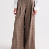 TWP - Avery Pant in Glen Plaid Wool Flannel