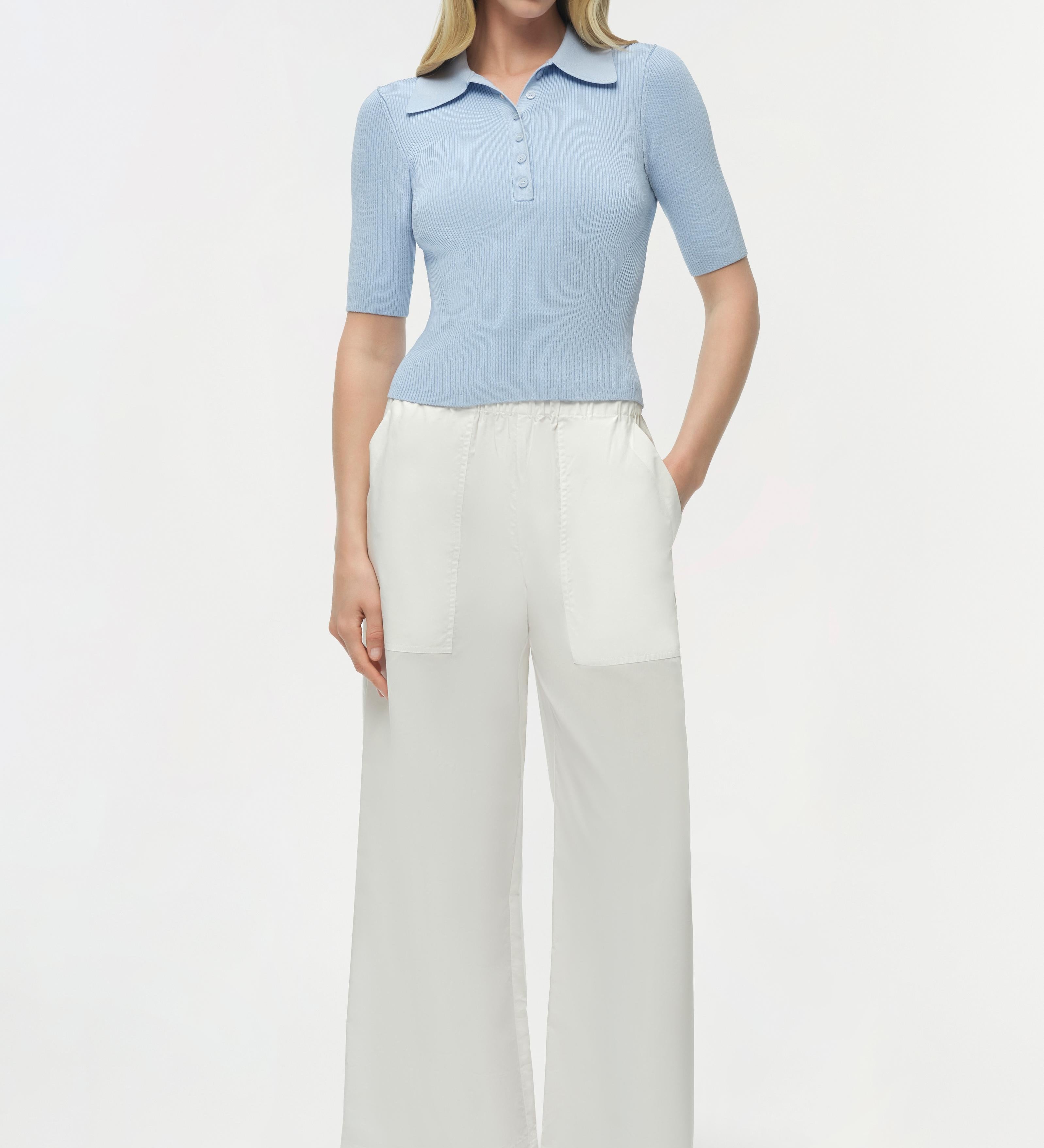 Simkhai - Secily Knit Polo
