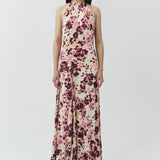Simkhai - Cerin Draped Jersey Halter Maxi Dress