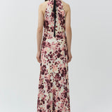 Simkhai - Cerin Draped Jersey Halter Maxi Dress