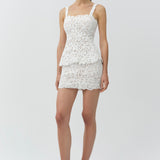 Simkhai - Rylin Floral Raffia Mini Dress