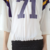 Conner Ives - The Reconstituted Shirred US Football Dress