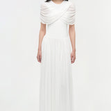 Simkhai - Nancie Draped Jersey Cape Maxi Dress