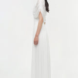 Simkhai - Nancie Draped Jersey Cape Maxi Dress
