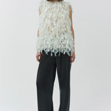 Simkhai - Fei Feathery Satin Top