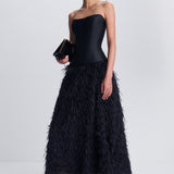 Simkhai - Leanna Featherlike Organza Gown