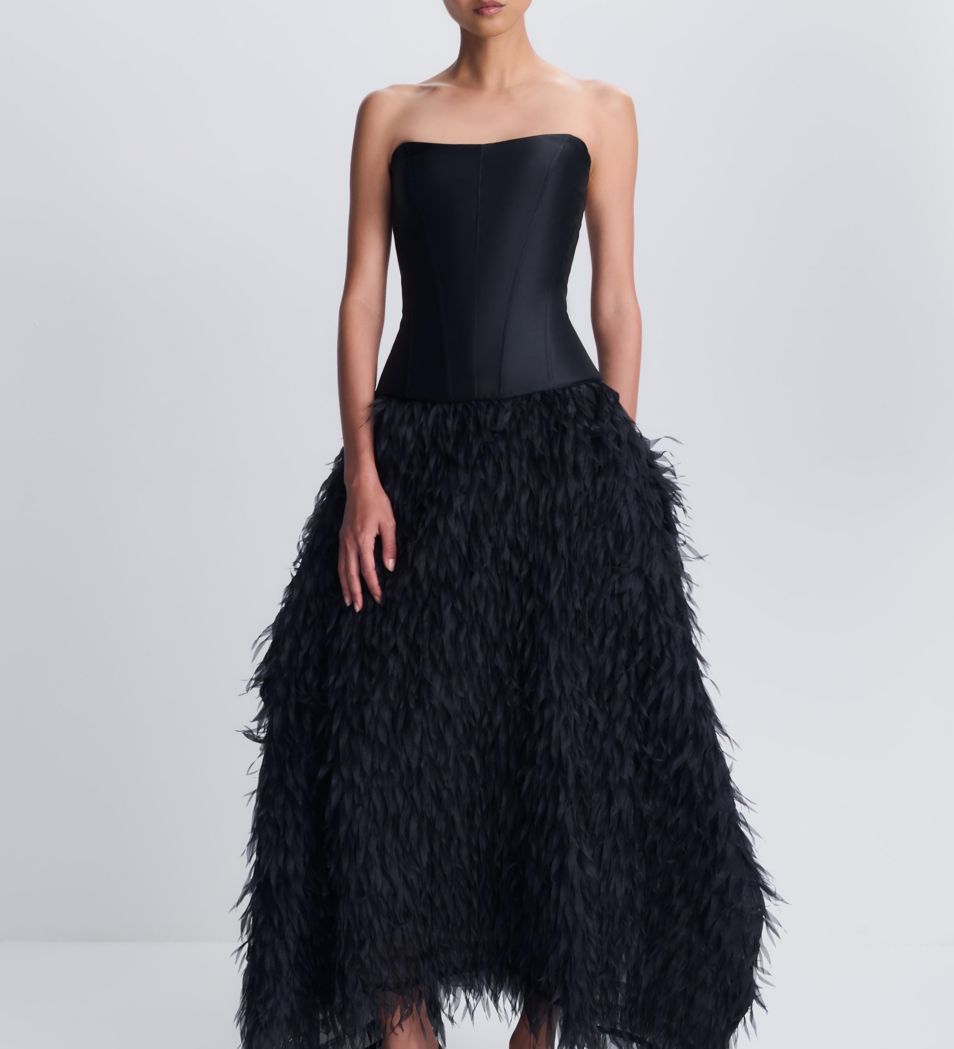 Simkhai - Leanna Featherlike Organza Gown