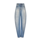 Alaïa - Denim Round Pants