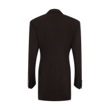 Saint Laurent - Striped Wool - Blend Blazer