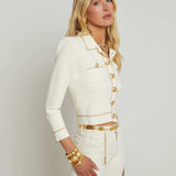 L'AGENCE - Neo Cropped Cardigan