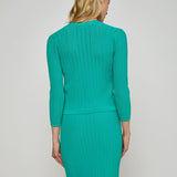 L'AGENCE - Irvin Pointelle Knit Cardigan