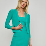 L'AGENCE - Irvin Pointelle Knit Cardigan