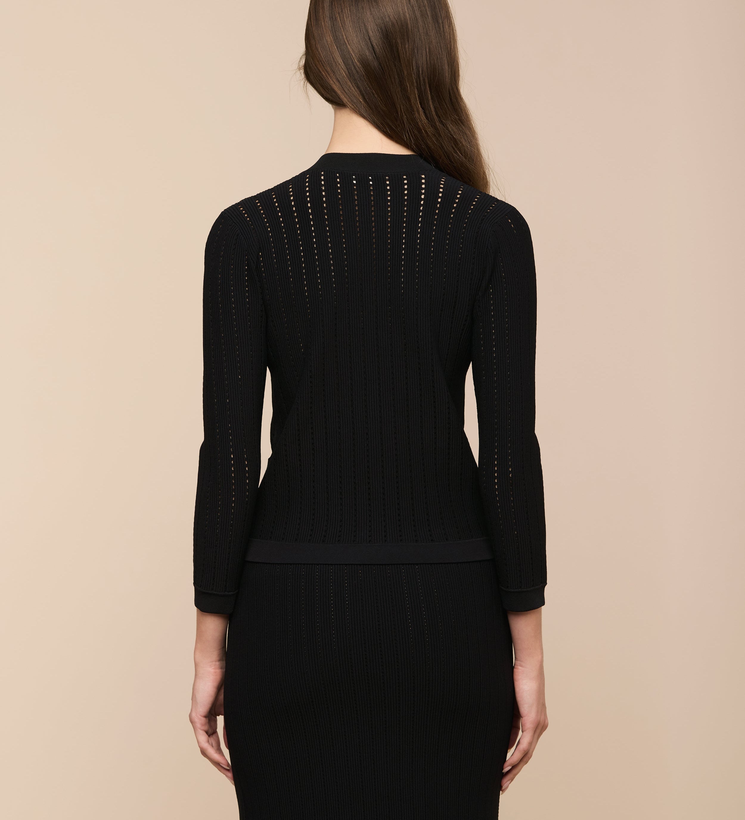 L'AGENCE - Irvin Pointelle Knit Cardigan
