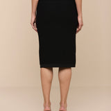 L'AGENCE - Melania Pointelle Knit Skirt