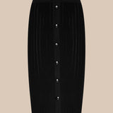 L'AGENCE - Melania Pointelle Knit Skirt