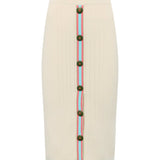 L'AGENCE - Melania Pointelle Knit Skirt