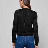 L'AGENCE - Blanca Sequin Cardigan