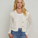 L'AGENCE - Blanca Sequin Cardigan
