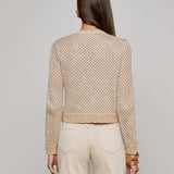 L'AGENCE - Blanca Sequin Cardigan