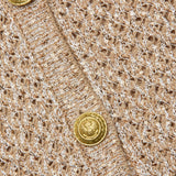 L'AGENCE - Blanca Sequin Cardigan