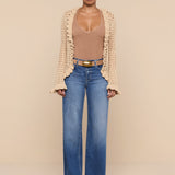 L'AGENCE - Solaris Crocheted Cardigan