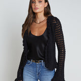 L'AGENCE - Solaris Crocheted Cardigan