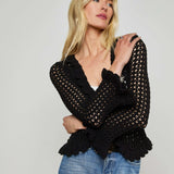 L'AGENCE - Solaris Crocheted Cardigan