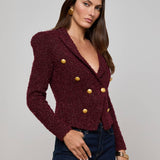 L'AGENCE - Bethany Knit Blazer