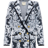 L'AGENCE - Eileen Jacquard Knit Blazer
