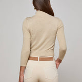 L'AGENCE - Kamdyn Mock-Neck Top