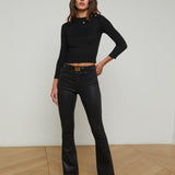 L'AGENCE - Kamdyn Cropped Turtleneck