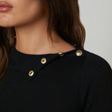 L'AGENCE - Kamdyn Cropped Turtleneck