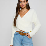 L'AGENCE - Antonella Crossover Sweater