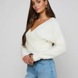 L'AGENCE - Antonella Crossover Sweater