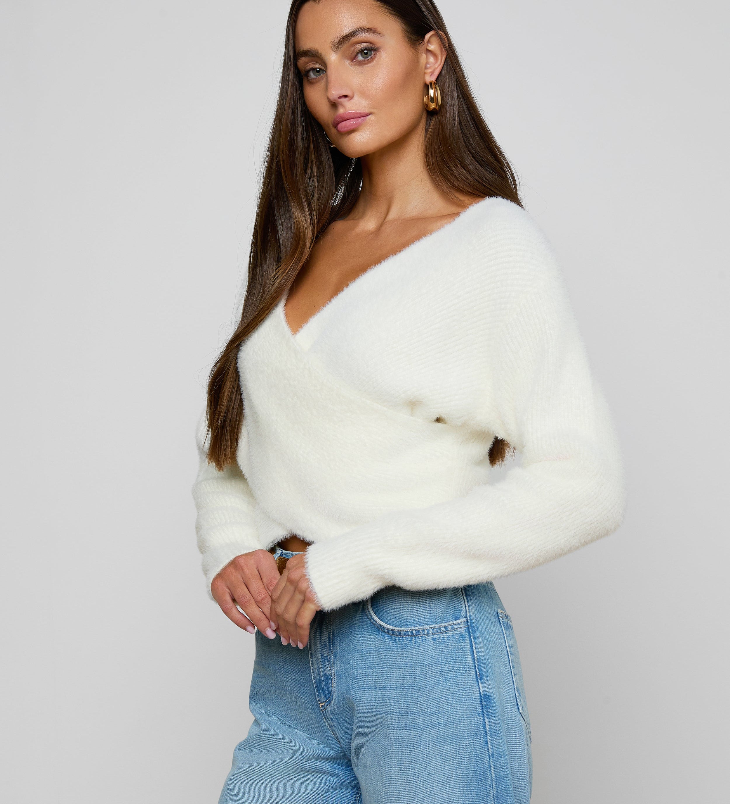 L'AGENCE - Antonella Crossover Sweater