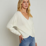 L'AGENCE - Antonella Crossover Sweater